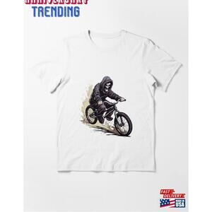 Grim Reaper Chilling Bmx Essential Tshirt Classic